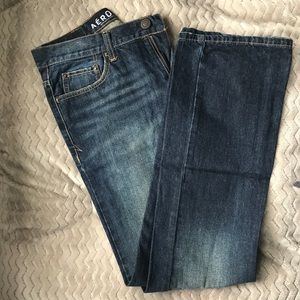 Aeropostale Slim Bootcut Blue Jeans